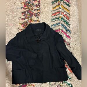 ISABEL MARANT BLACK BUTTON JACKET